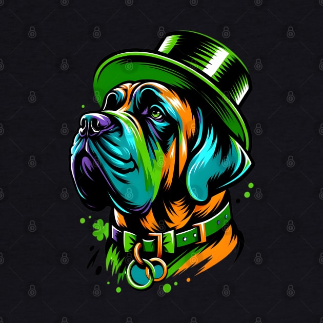 Spanish Mastiff Celebrates St Patrick's Day in Style by ArtRUs